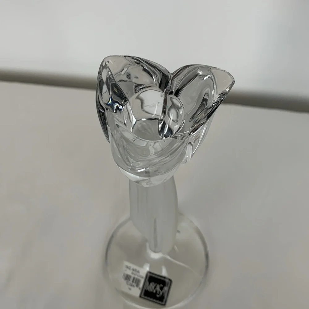 Mikasa Spring Aria 8” Candle Holder Full Lead Crystal Candlestick Replacement